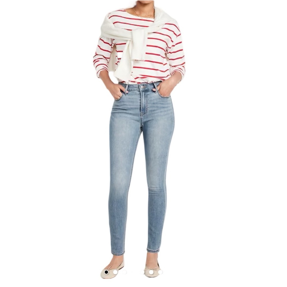 4L EUC Old Navy Super Skinny Jeans‎ 4 Long